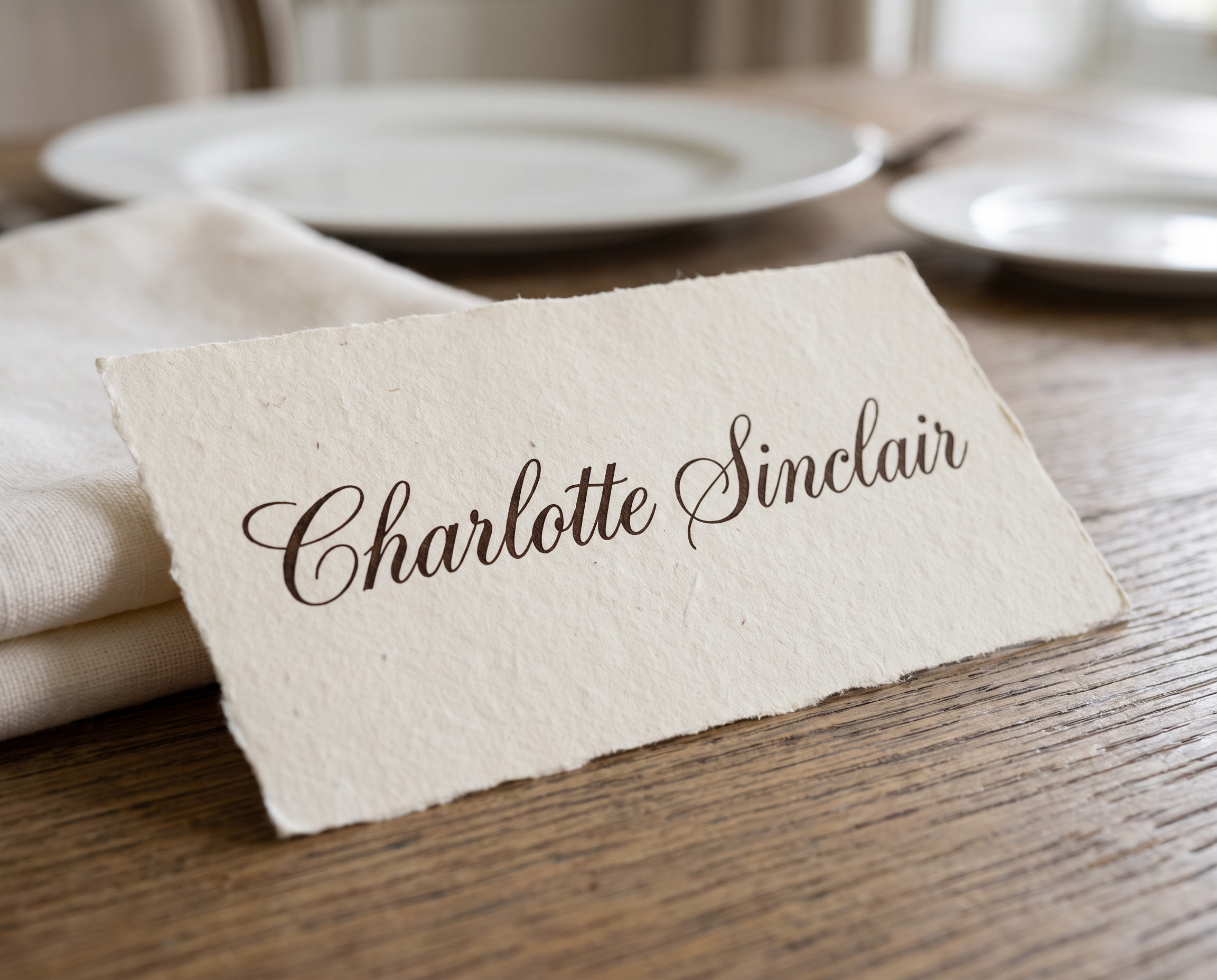 Calligraphy Alphabet Font for Name