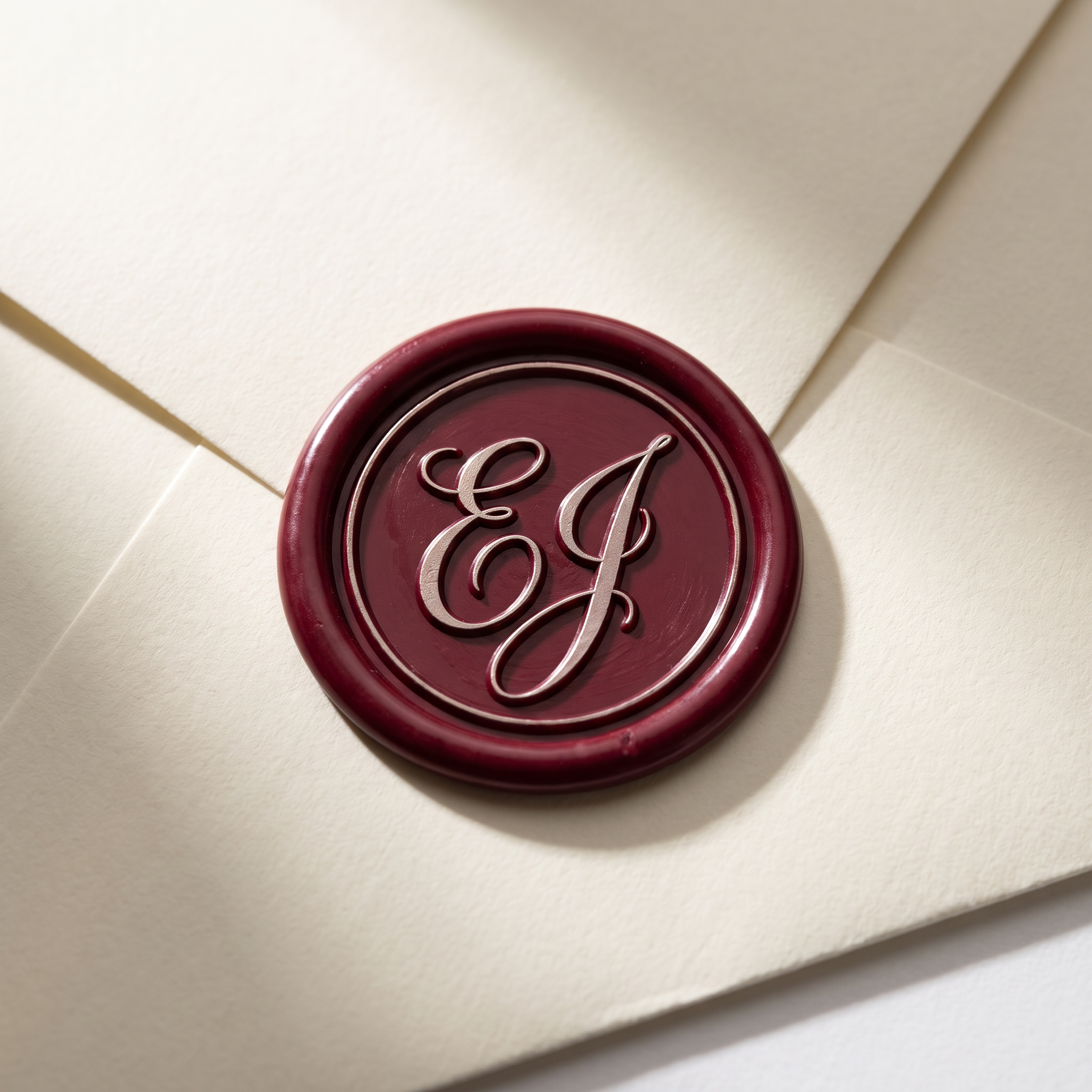 Calligraphy Alphabet Font for Wax Seal