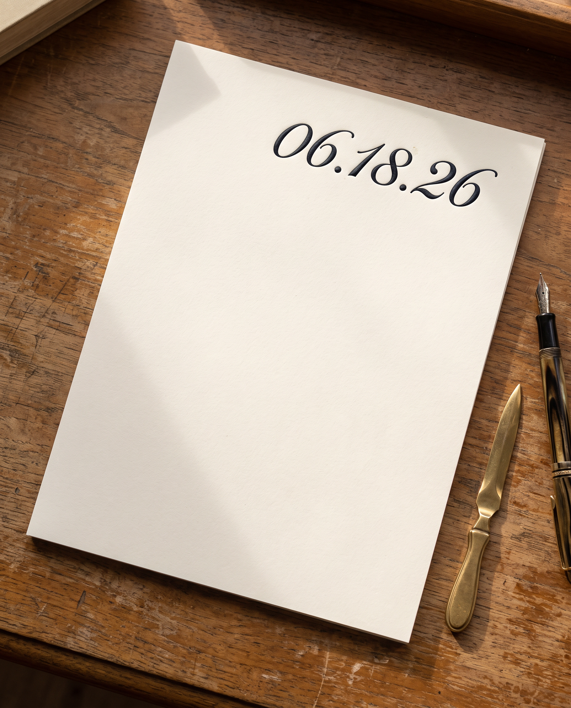 Cursive Numbers Font for Letter