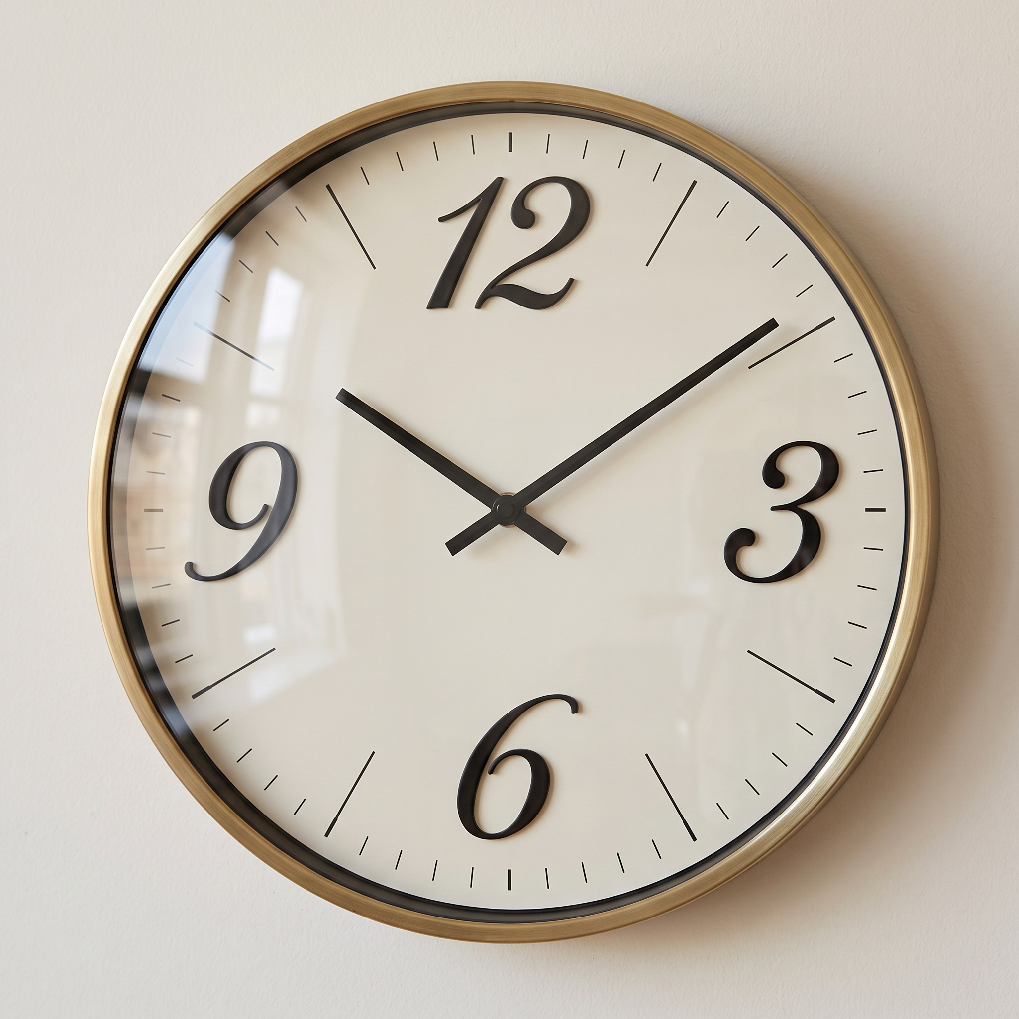 Cursive Numbers Font for Wall Clock
