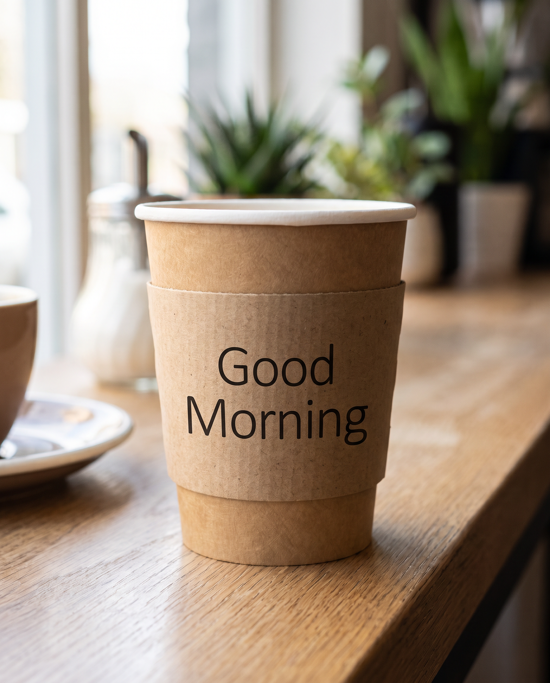 Calibri Light Font for Coffee Cup Sleeve