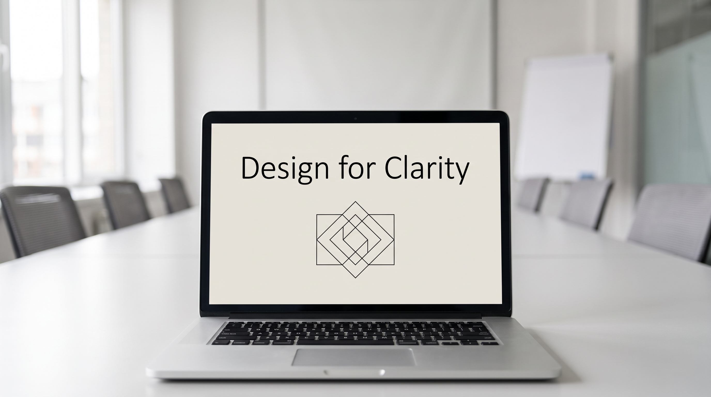 Calibri Light Font for Laptop Presentation Slide