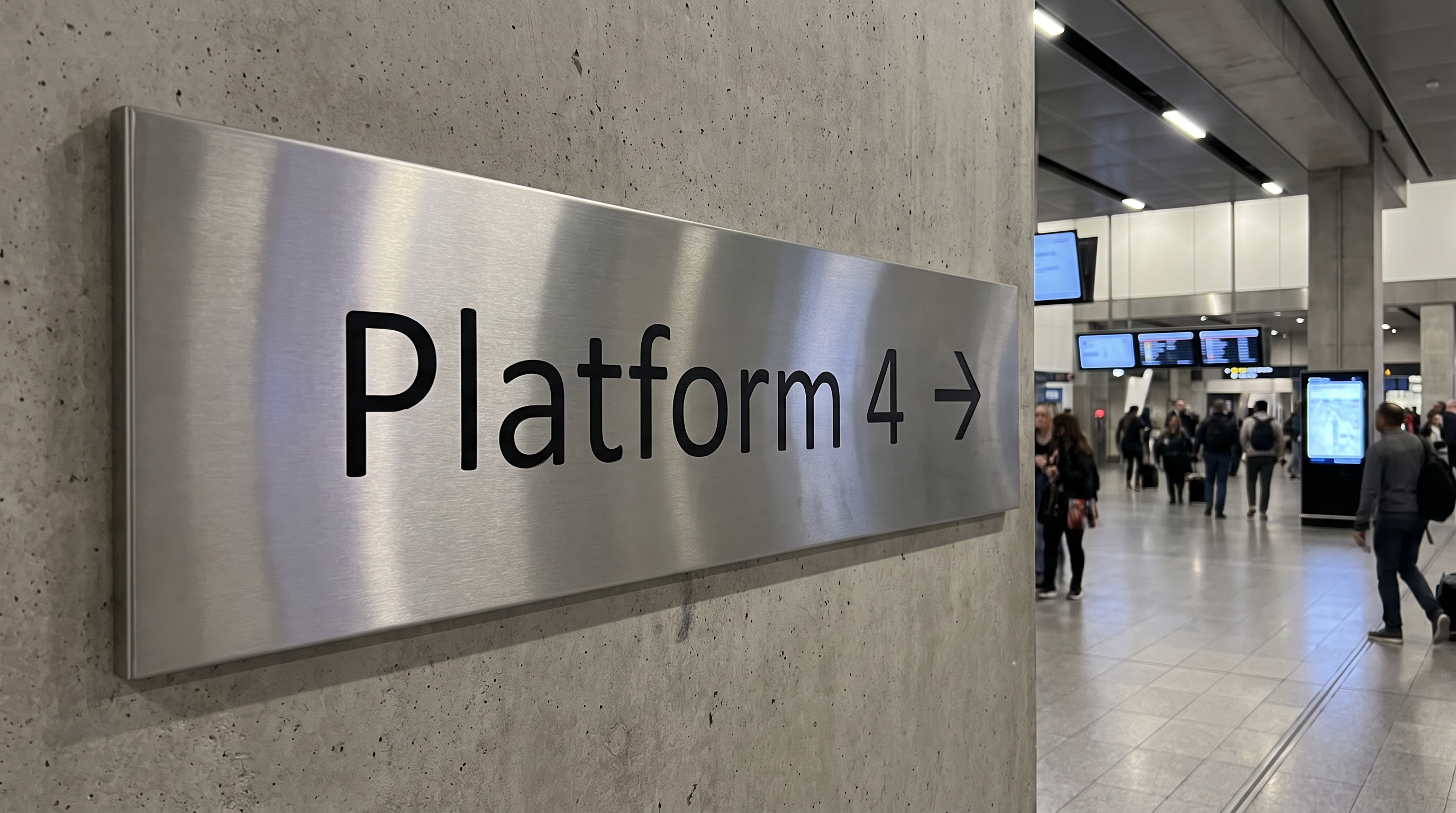 Calibri Light Font for Wayfinding Plaque