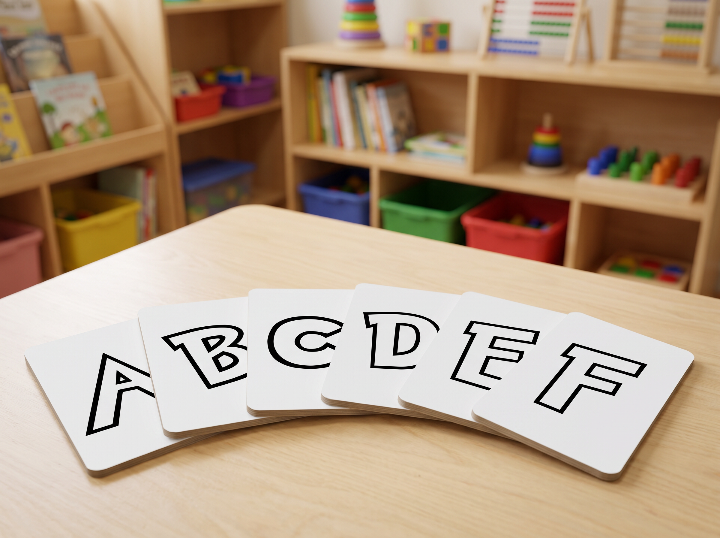 Pokemon Font Alphabet for Classroom Flashcards