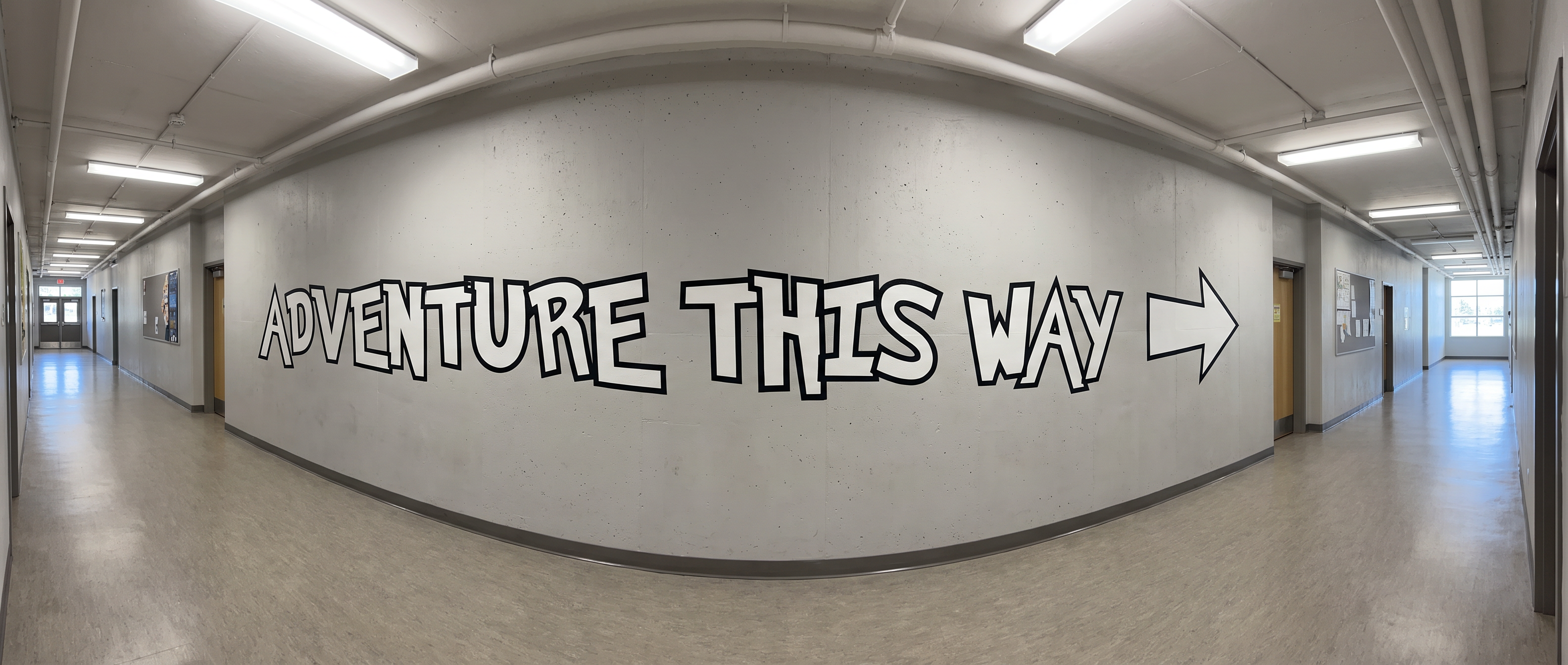 Pokemon Font Alphabet for Wayfinding Mural