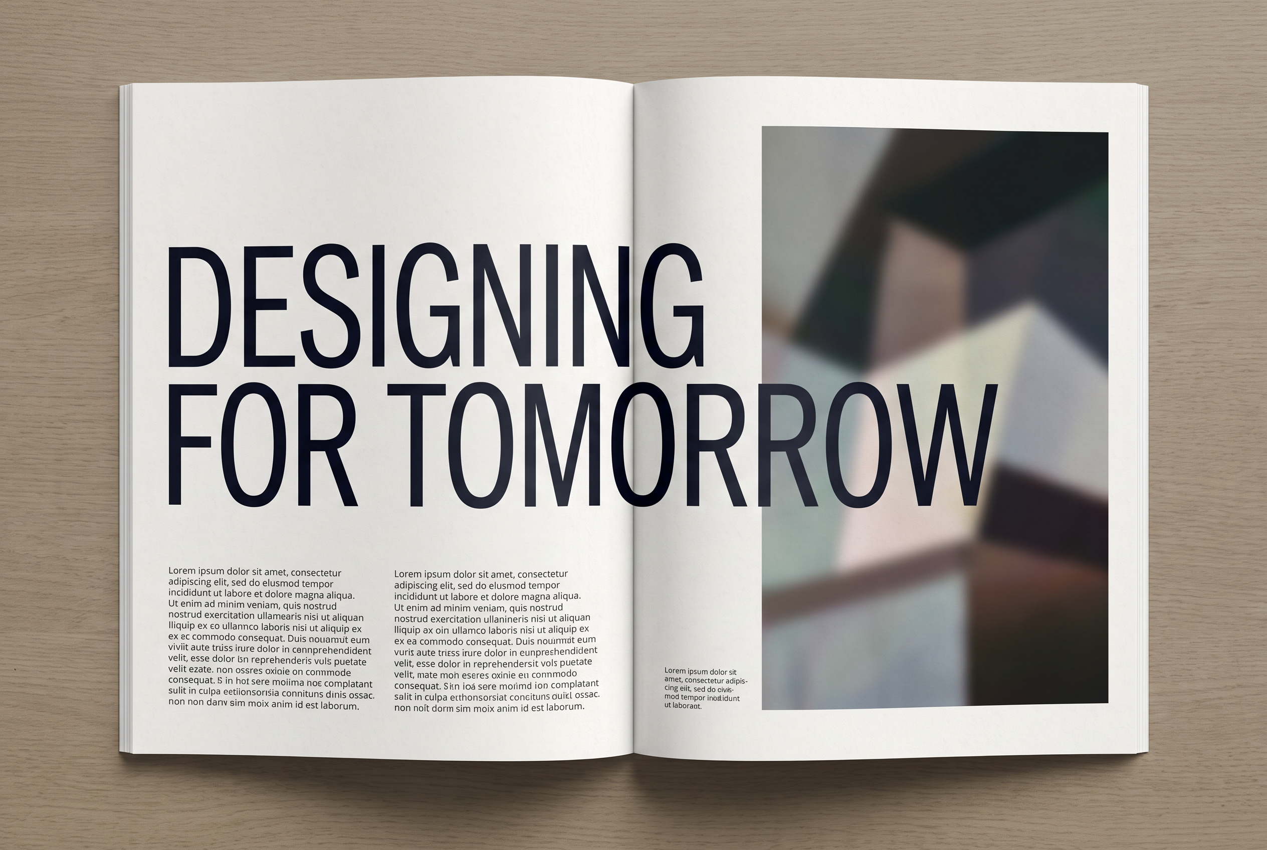 Poppins Font Sample Alphabet for Editorial Spreads