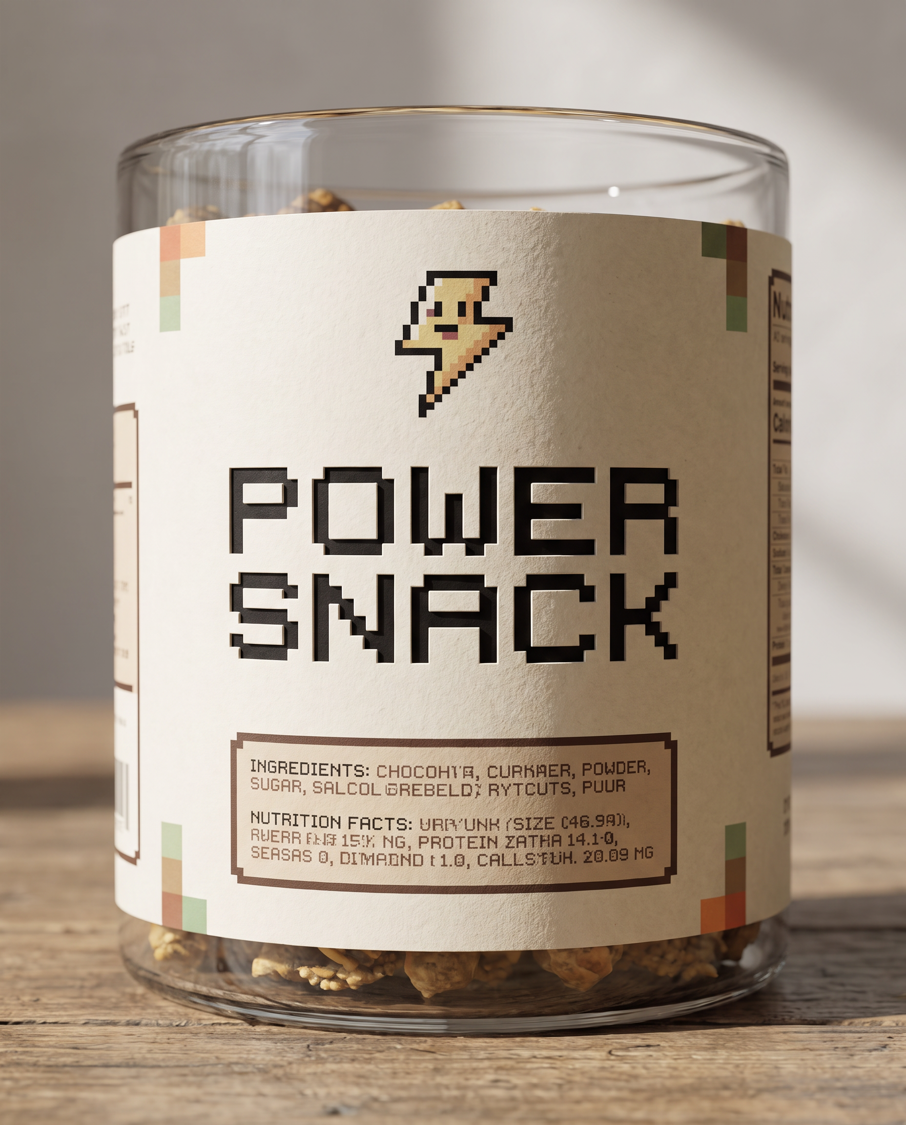 Pokemon Pixel Font for Product Label