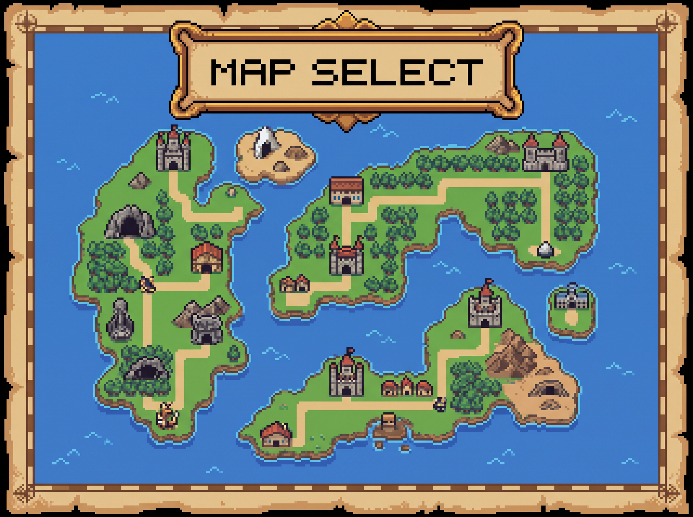 Pokemon Pixel Font for Pixel Map Title