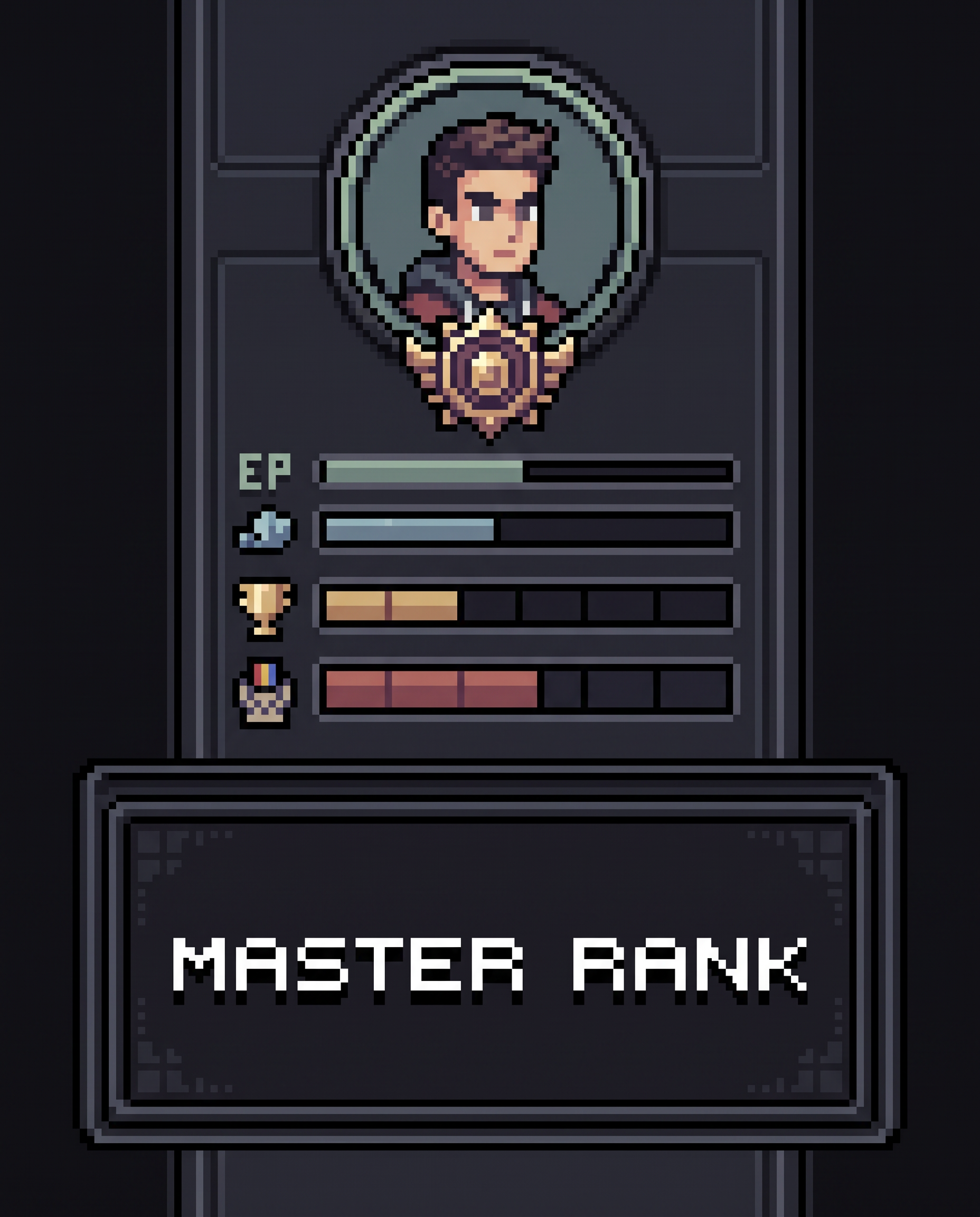 Pokemon Pixel Font for Profile Achievement Panel