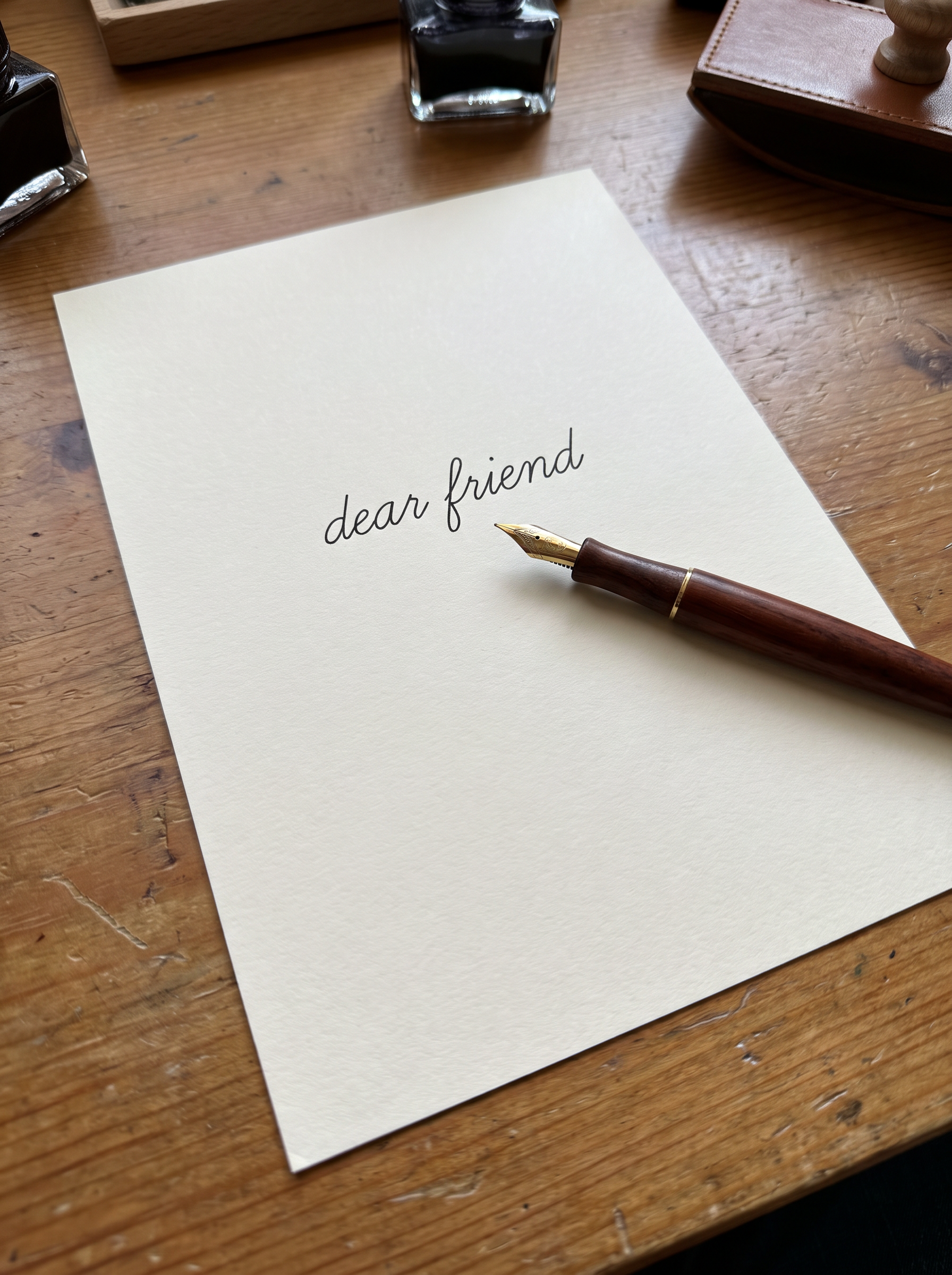 Small Cursive Font for Letter