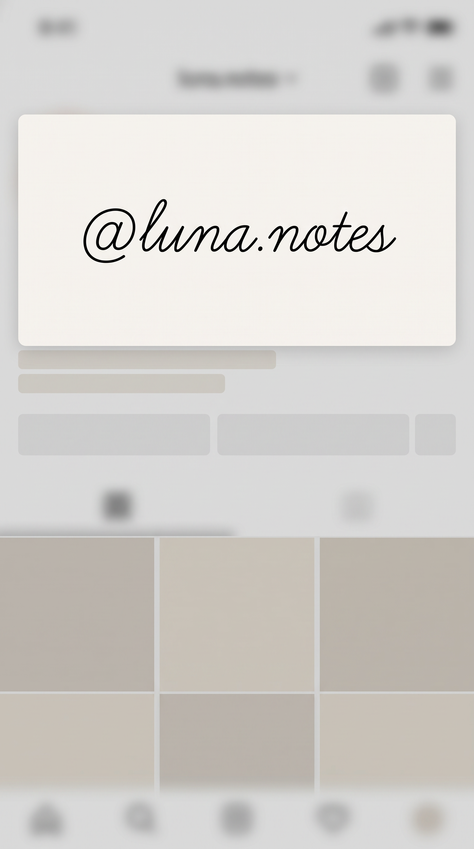 Small Cursive Font for Username
