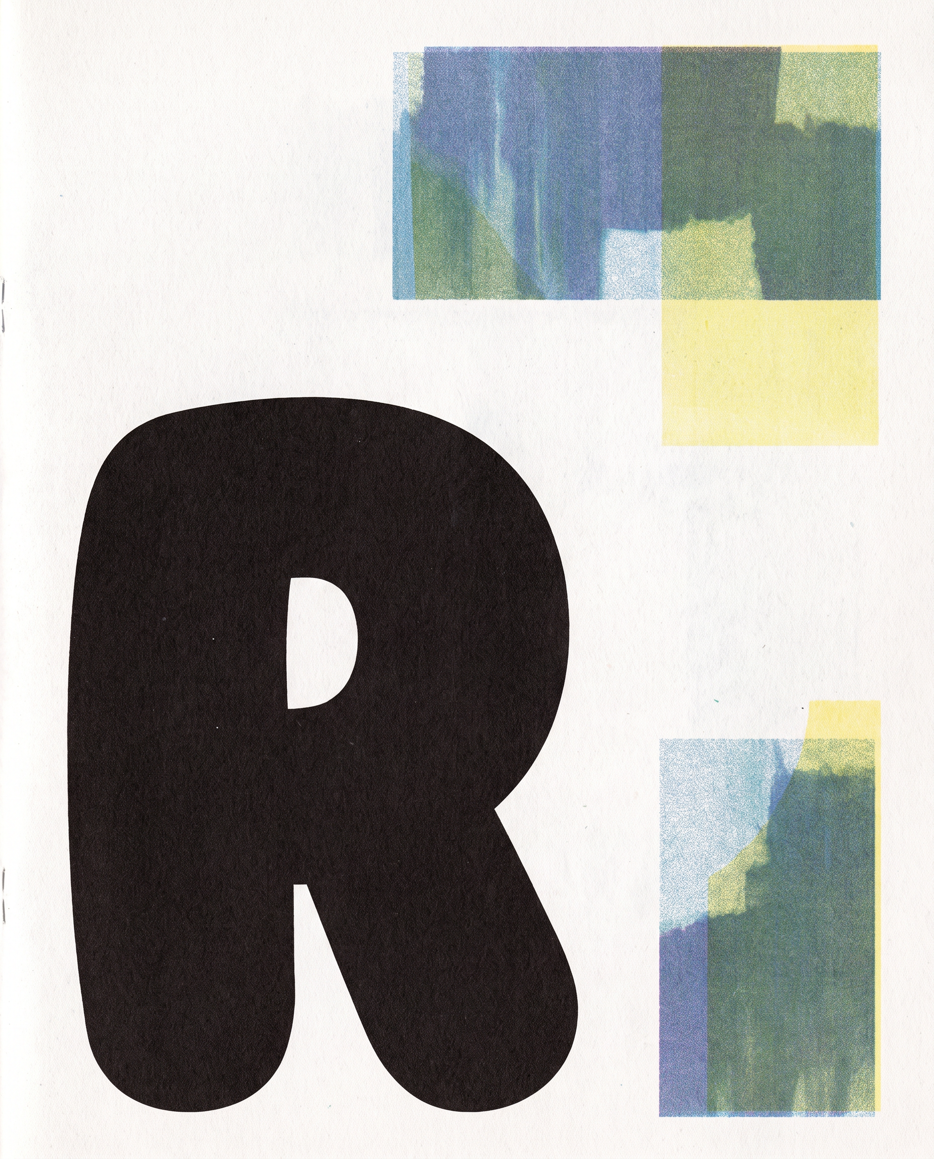 Bubble Font Logo for Letter