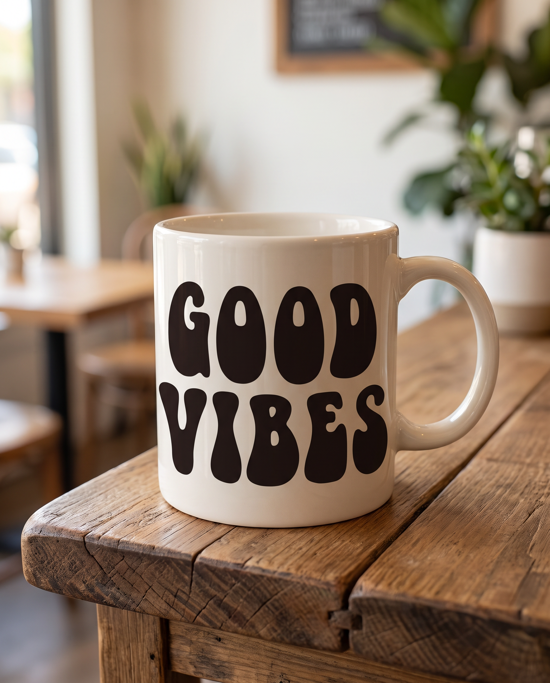 Retro Poster Font for Coffee Cup