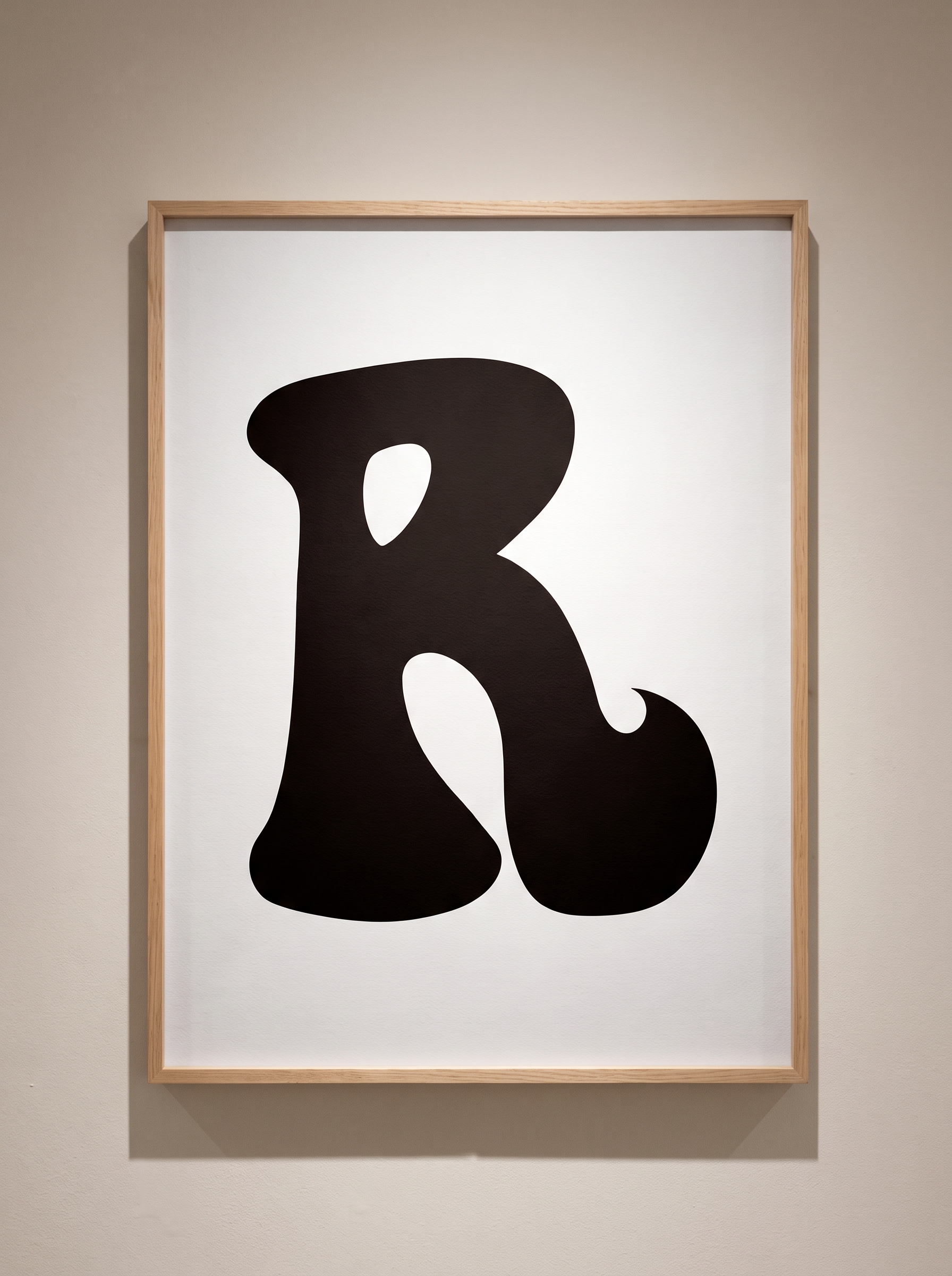Retro Poster Font for Letter