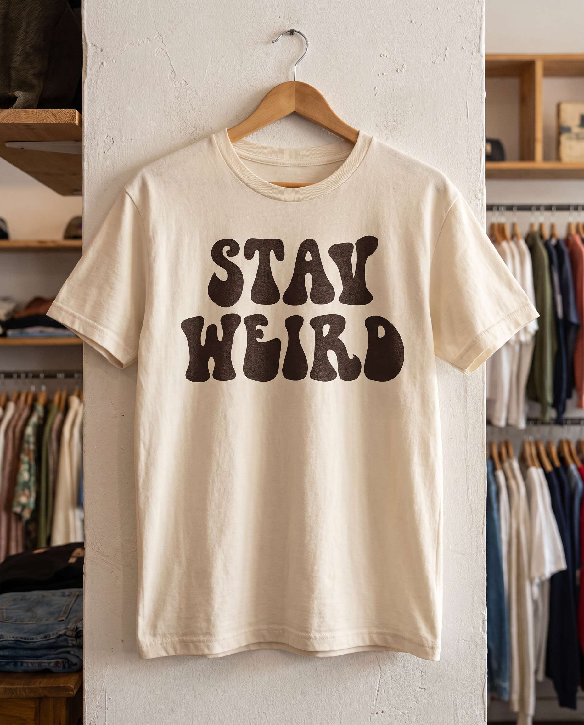 Retro Poster Font for T-Shirt Print