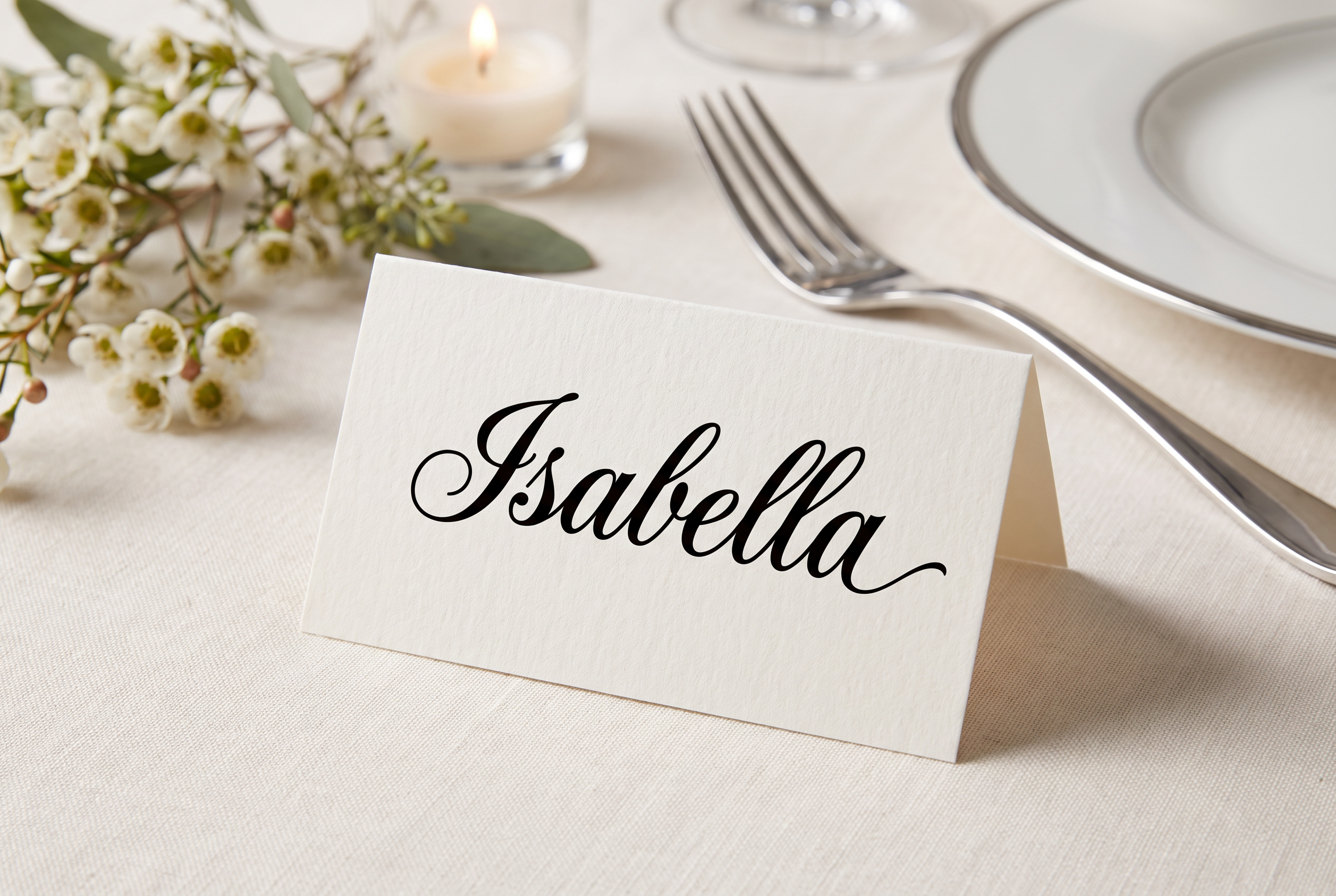 Cursive Font for Name