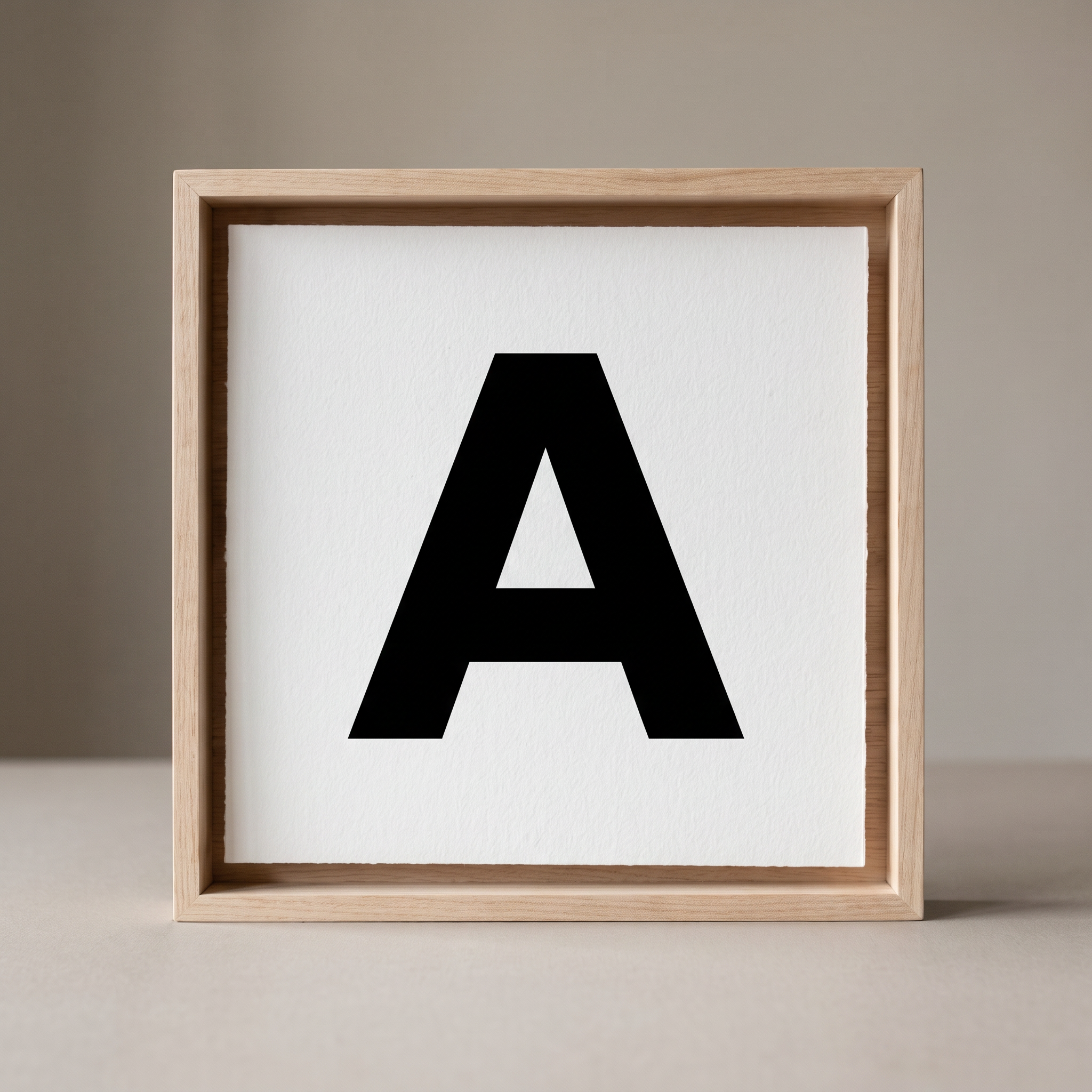 Poppins Bold Font for Letter