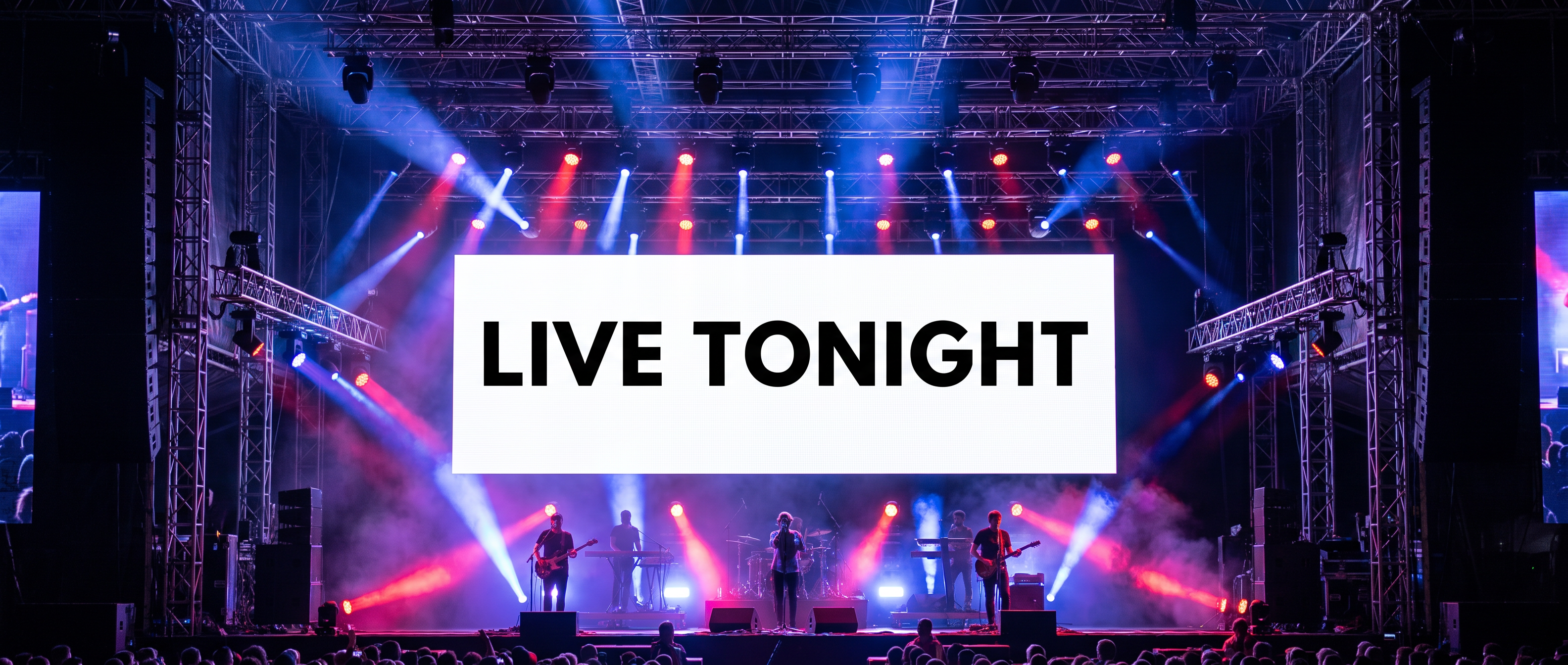Poppins Bold Font for Concert Stage Screen
