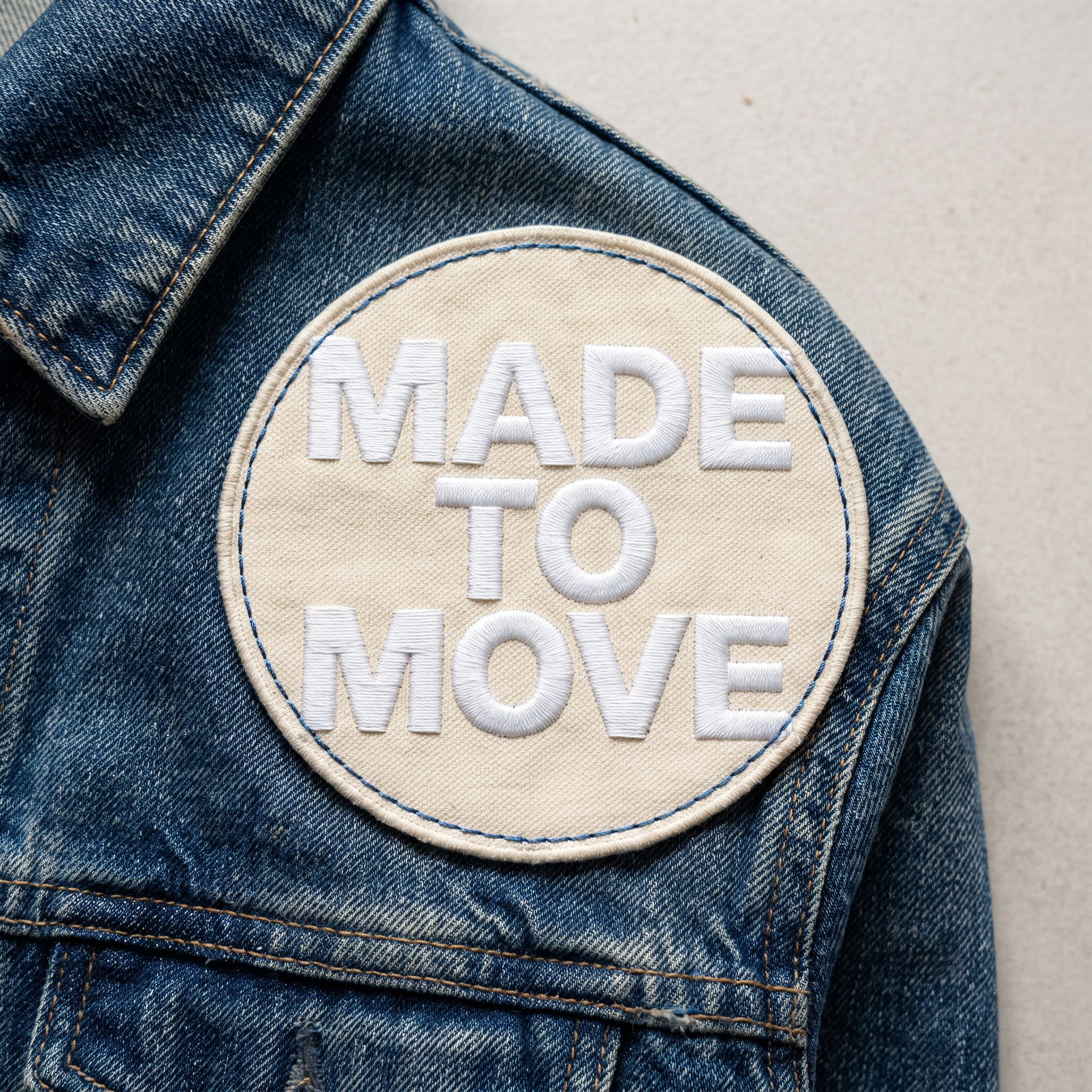 Poppins Bold Font for Embroidered Apparel Patch