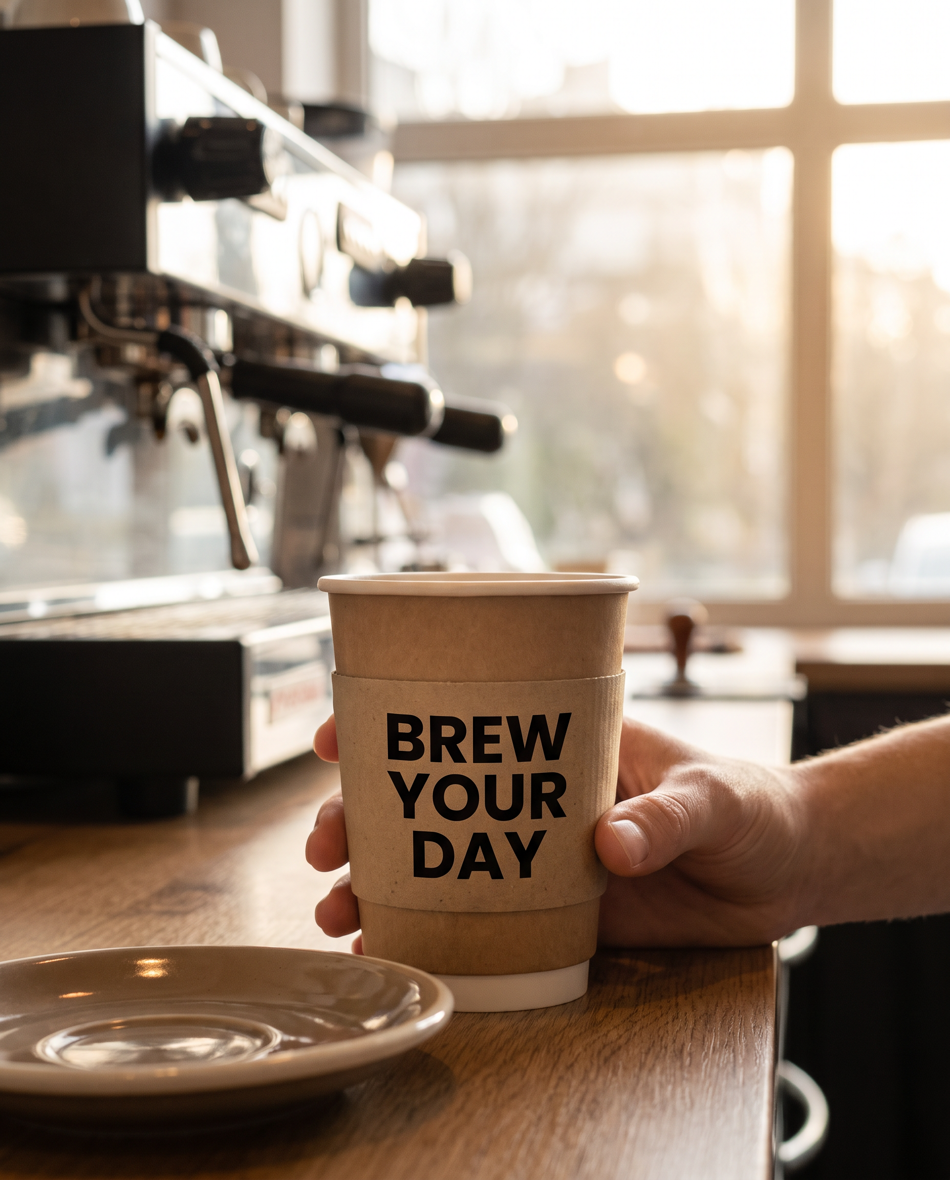 Poppins Bold Font for Coffee Cup Sleeve