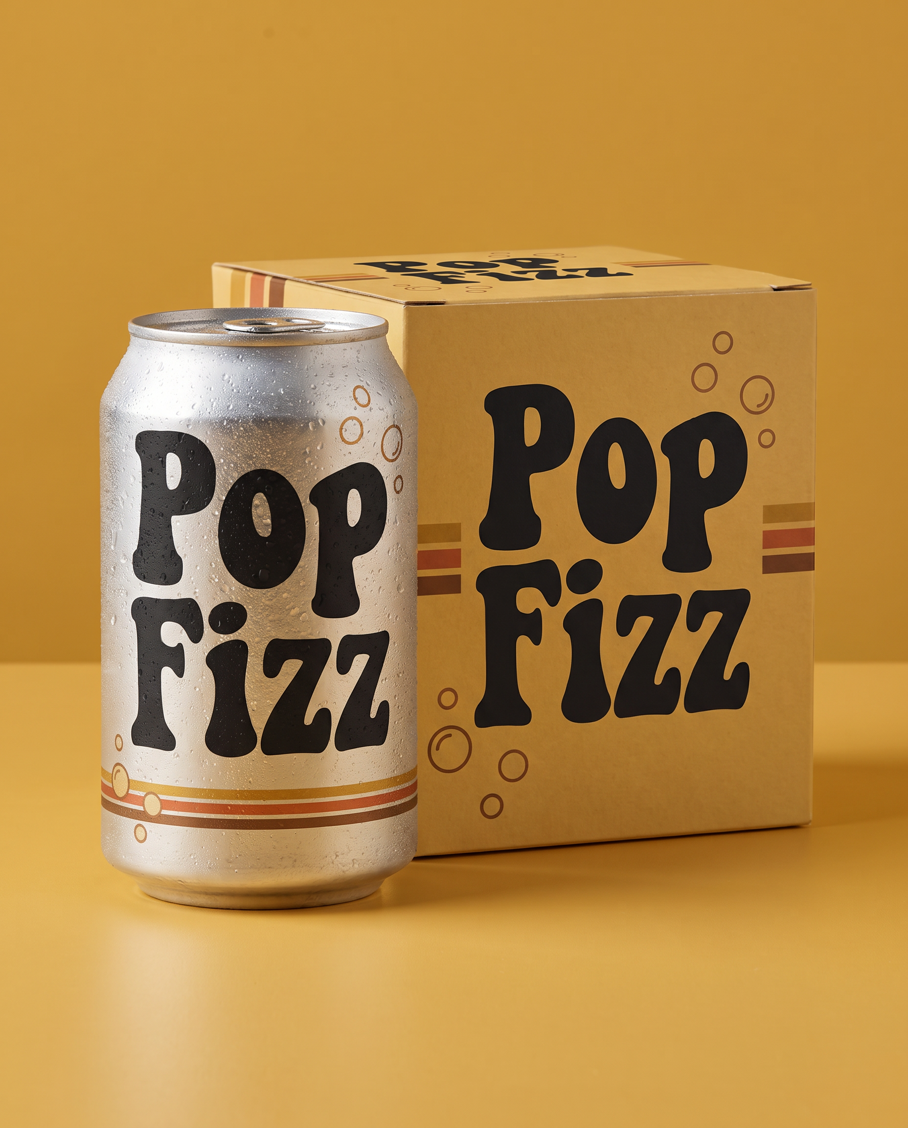 Retro Font for Product Packaging