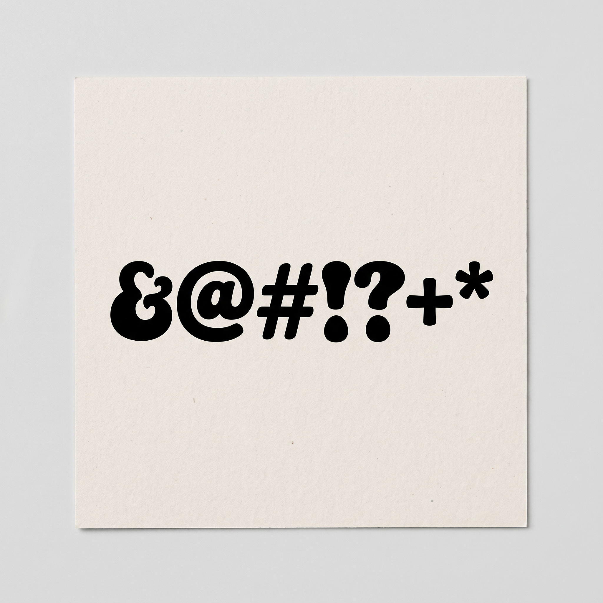 Retro Font for Symbols