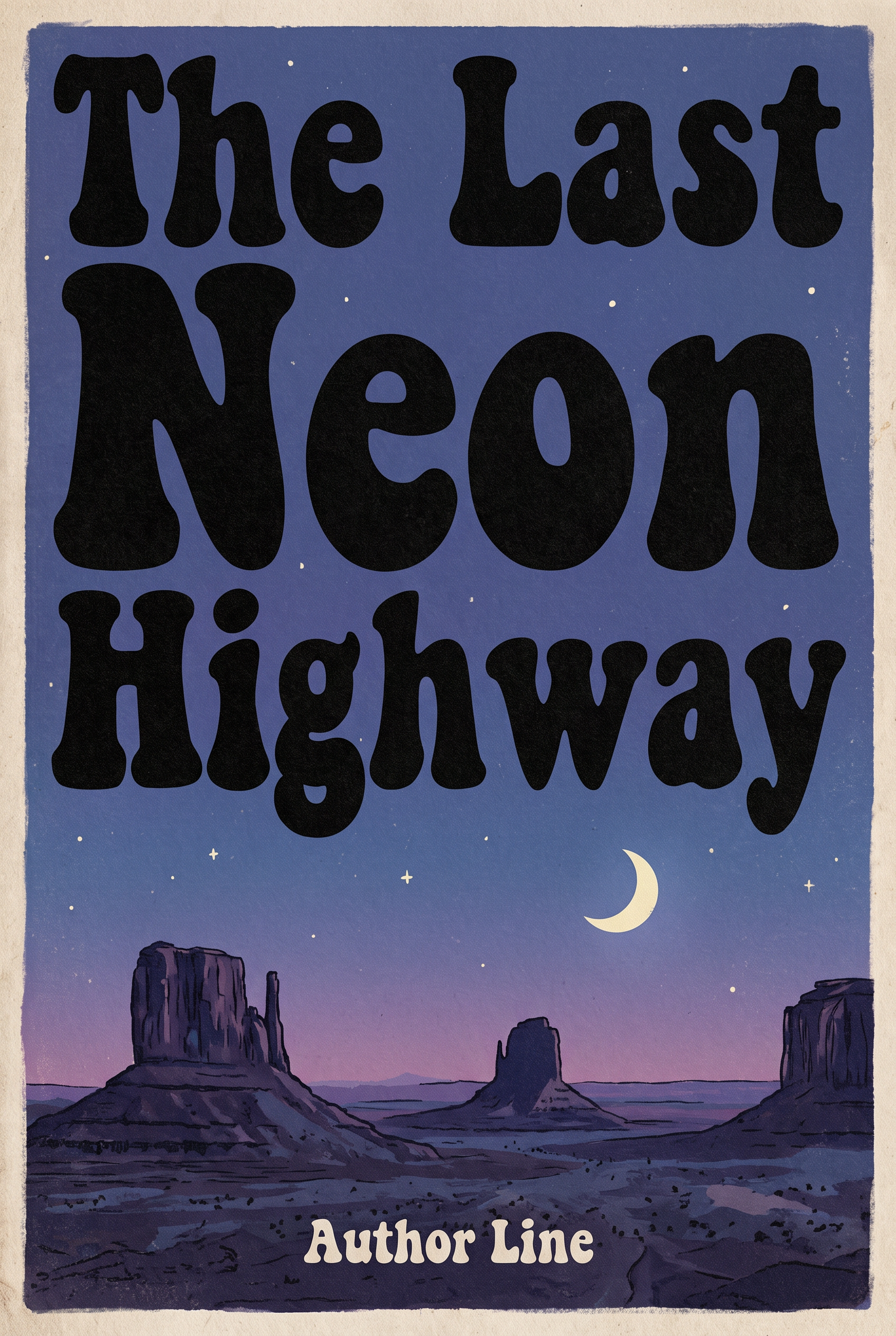 Retro Font for Book Covers