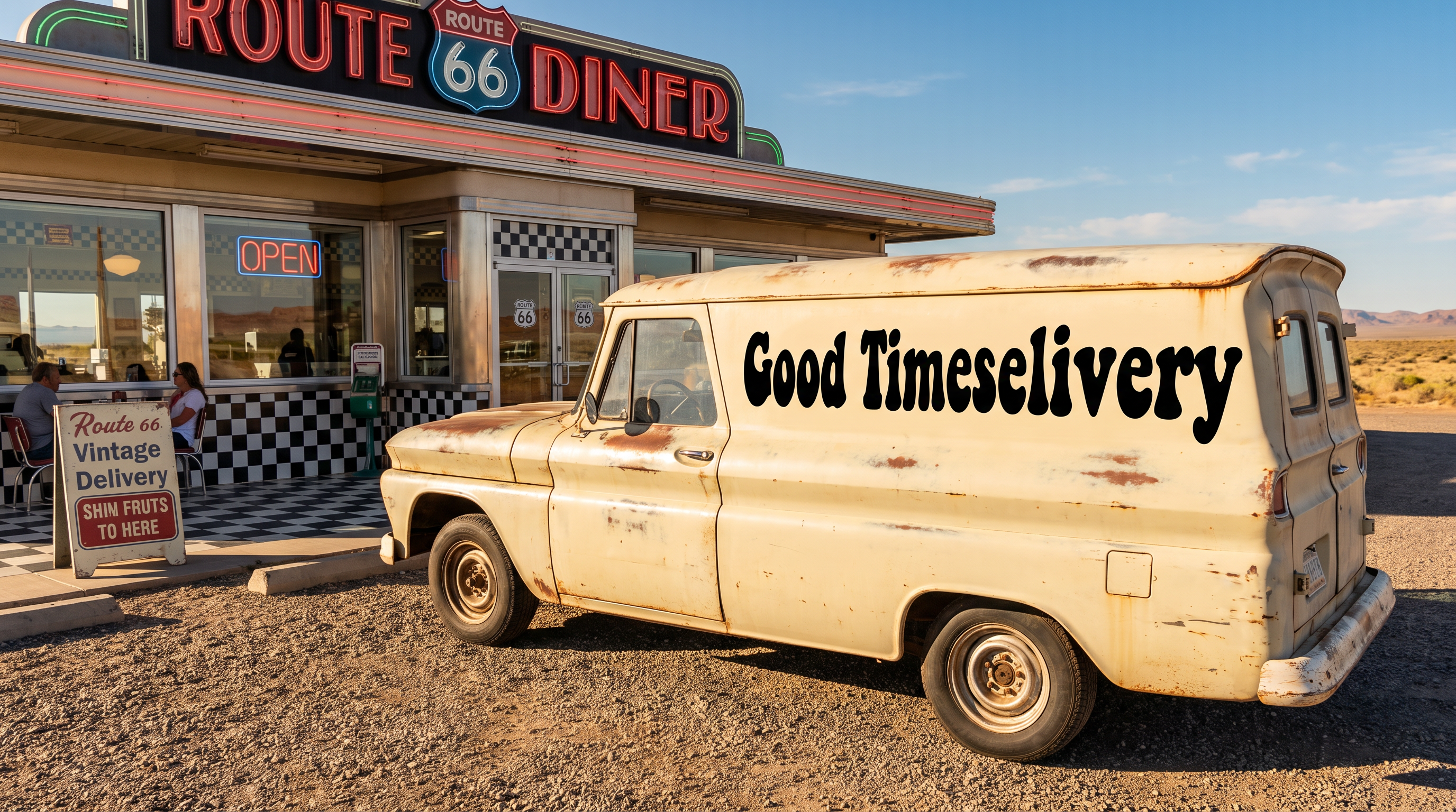 Retro Font for Vehicle Liveries