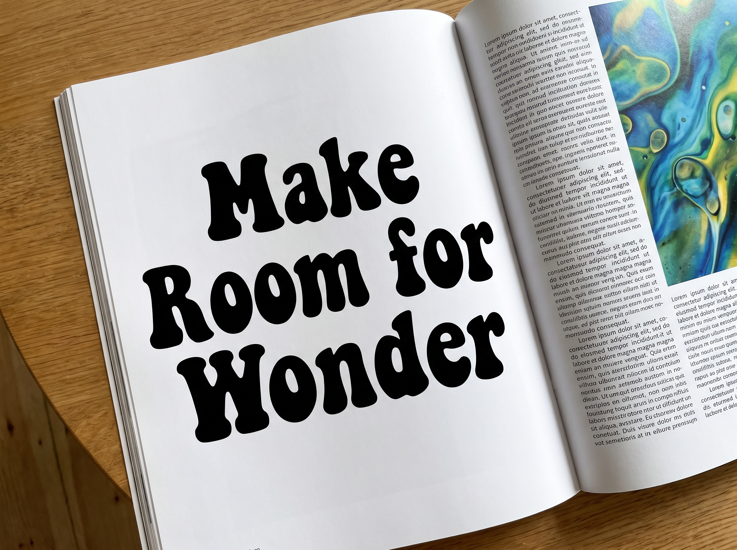 Retro Font for Editorial Pull Quotes