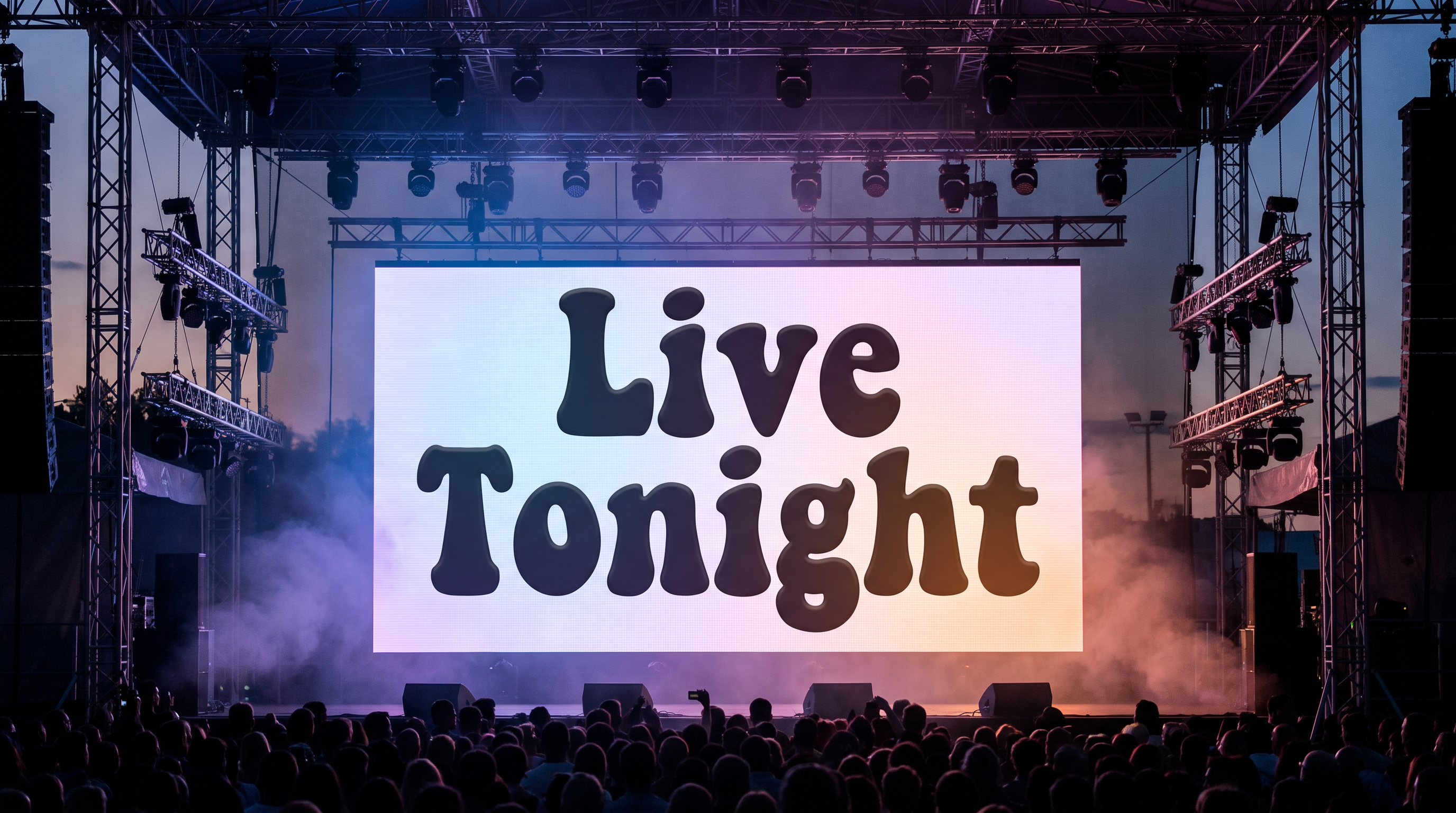Retro Font for Stage Screens