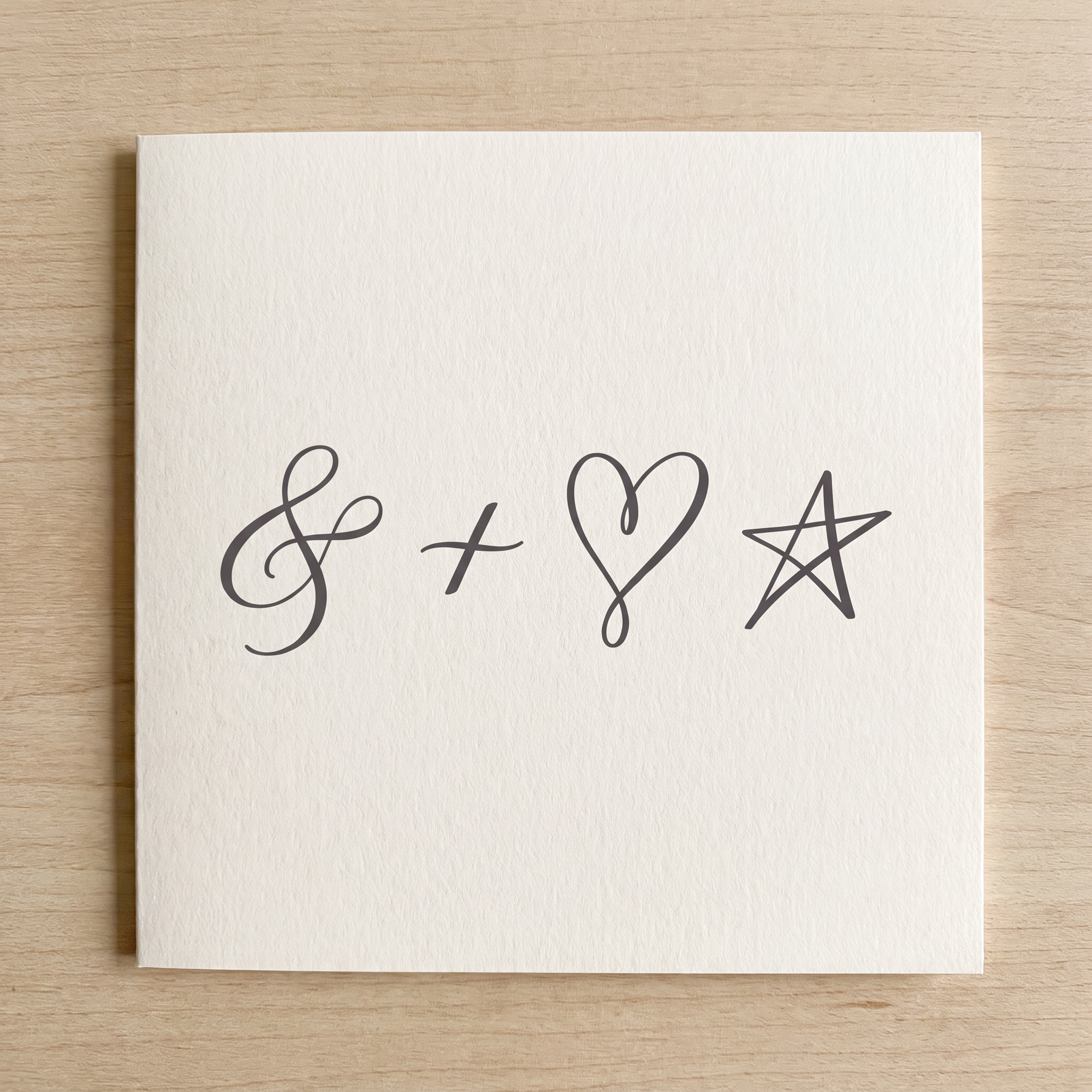 Happy Birthday Cursive Font for Symbols