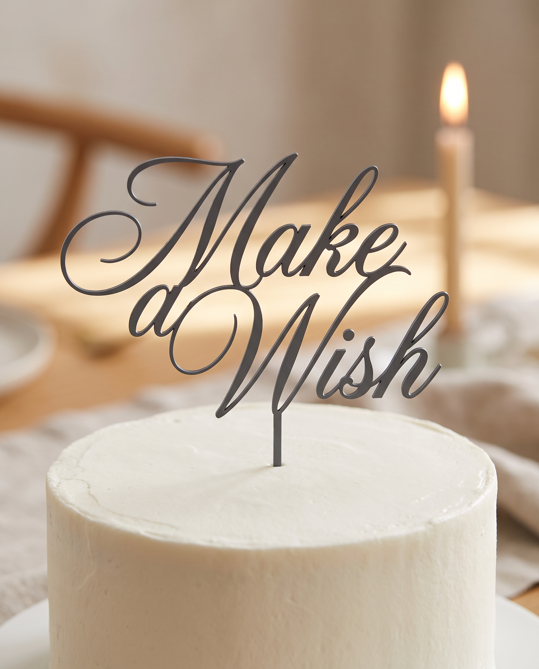 Happy Birthday Cursive Font for Cake Topper